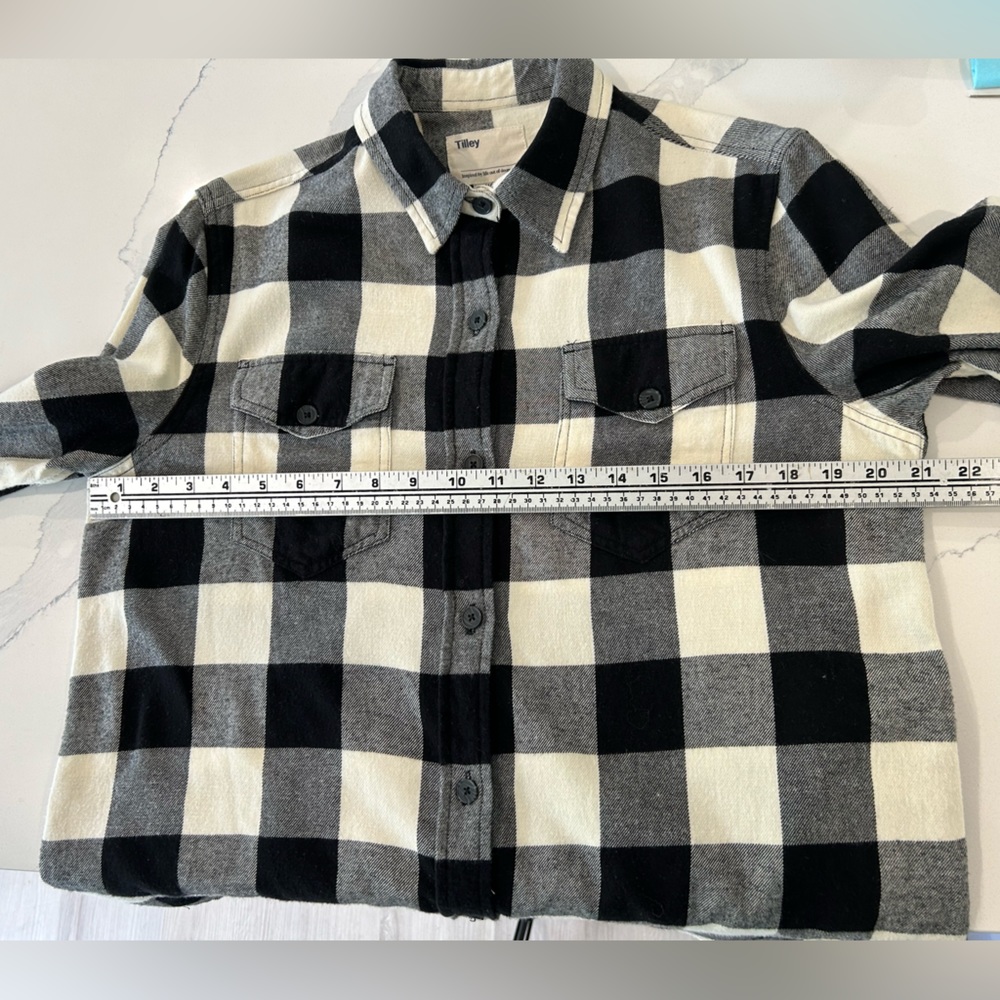 Tilley Buffalo Check Flannel Shirt - Picture 4 of 6